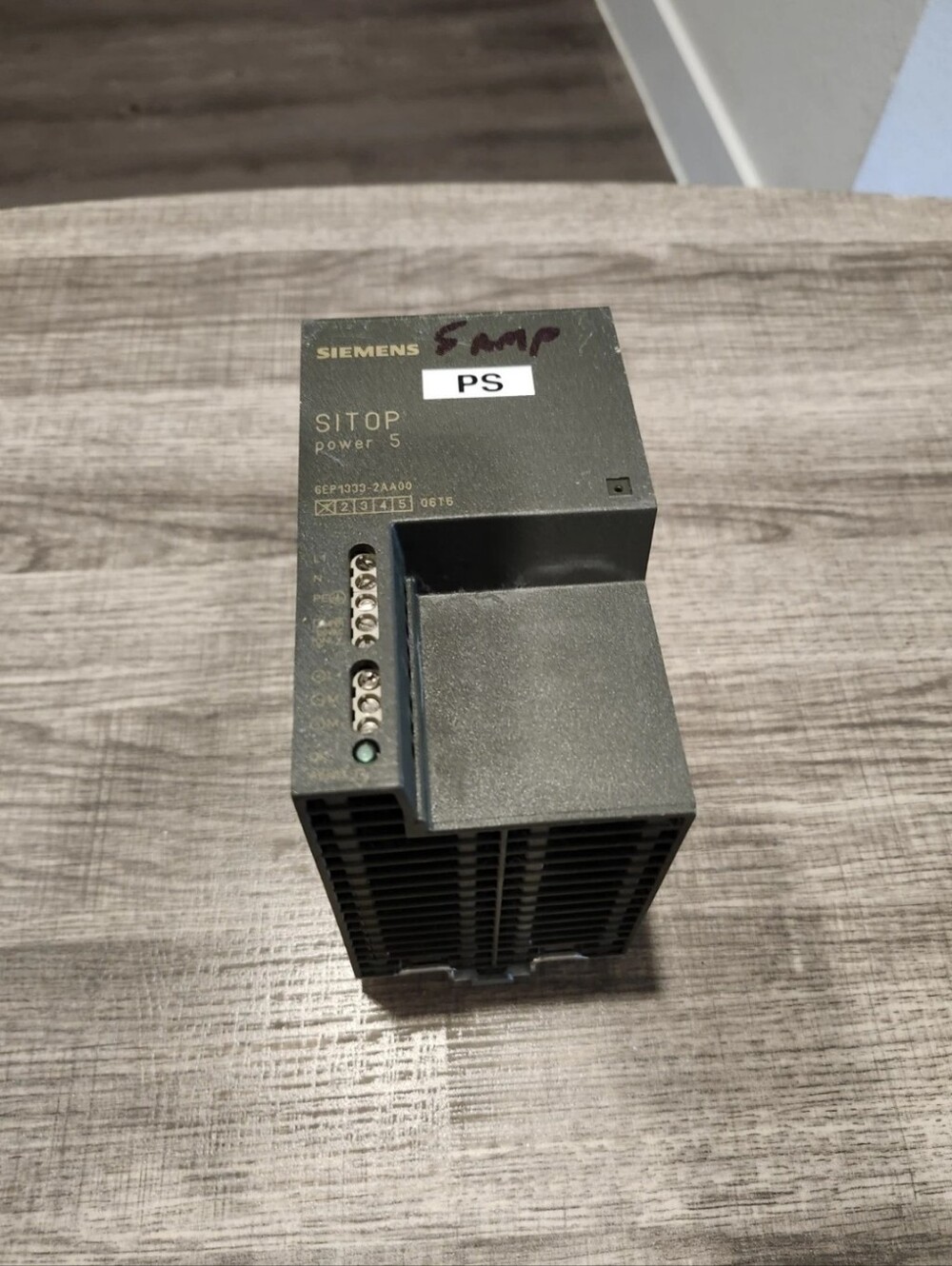 SIEMENS 6EP1 333-2AA00 SITOP POWER 5 SUPPLY ac230v/120v out: dc24v/5A